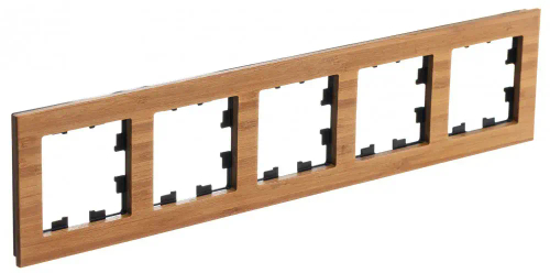 ATLASDESIGN NATURE 5-постовая РАМКА, ДЕРЕВО БАМБУК