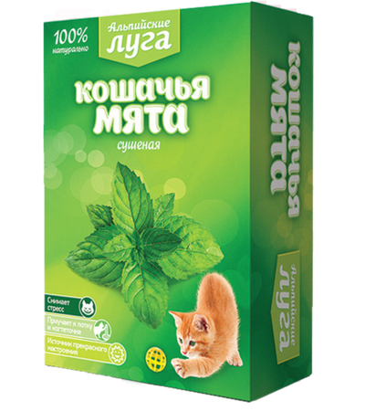 Альпийские луга Кошачья мята сушеная 20гр