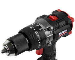 Дрель-шуруповерт аккум ударный ELITECH CD 20 BL2 1шт АКБ 4 Ah 130 Hm (E2201.042.01)