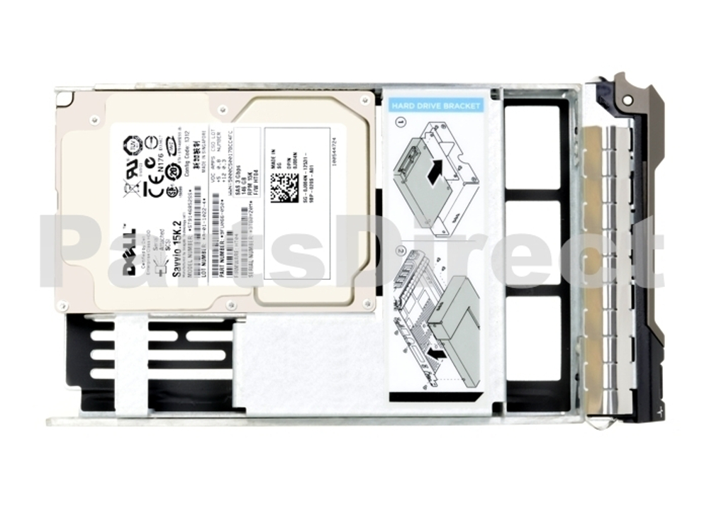 Жесткий диск Dell K054N 600-GB 10K 3.5 SAS 6G w/F238F