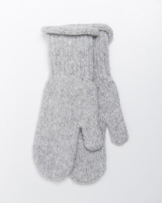 Варежки TRICOTIER Светло-серый меланж *