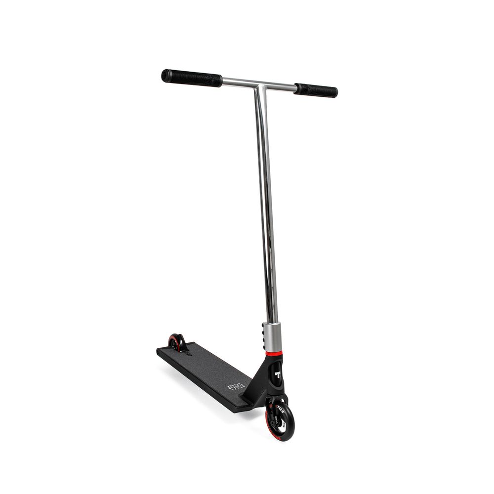 Трюковой самокат Tilt Contact (черный/хром)