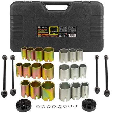 Набор инструментов для замены сайлентблоков, втулок и подшипников 26пр. SIGMATOOL Sigmatool-933T1