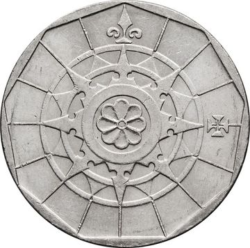 20 эскудо 1986-2001 Португалия