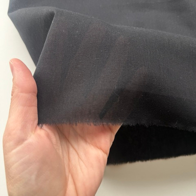 Батист подкладочный Черный (плотность 90 гр/м2)