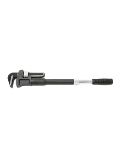 Ключ трубный с телескопической ручкой 18''(L 490-640мм, ? 100мм) RockForce##Rock FORCE RF-68418L