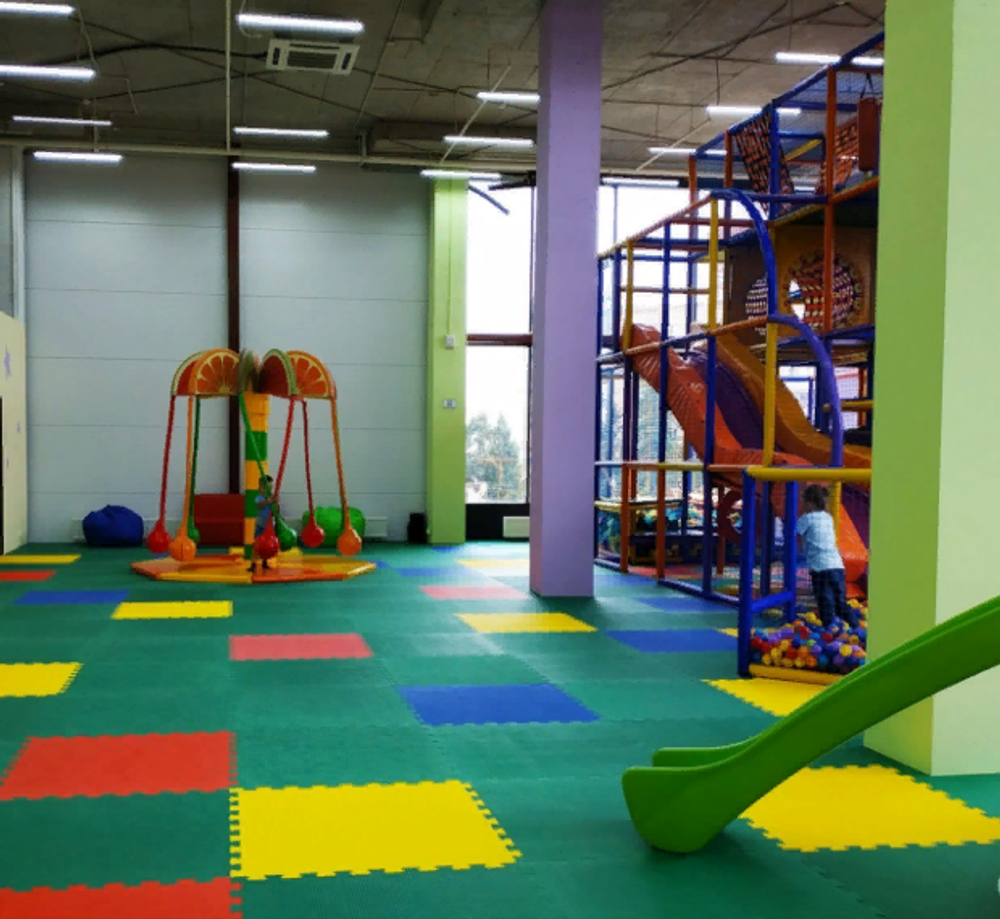 Будо-мат (татами) BABYPUZZ (1 плита 100x100x2,5см, 1кв.м./уп) "Зеленый"