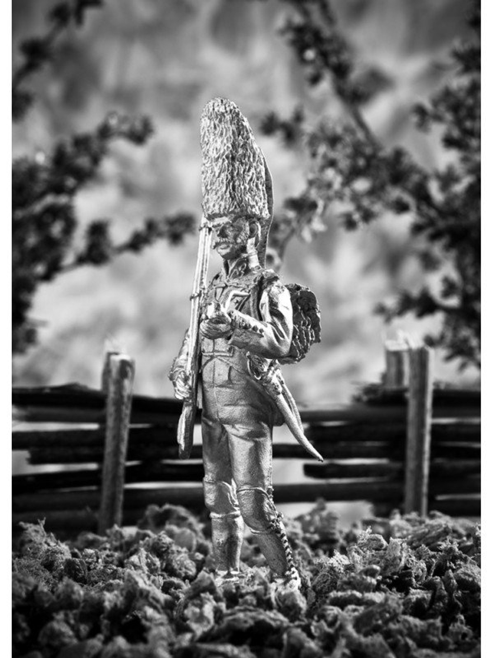 Оловянный солдатик Гренадер полка Корона, 1808 г.