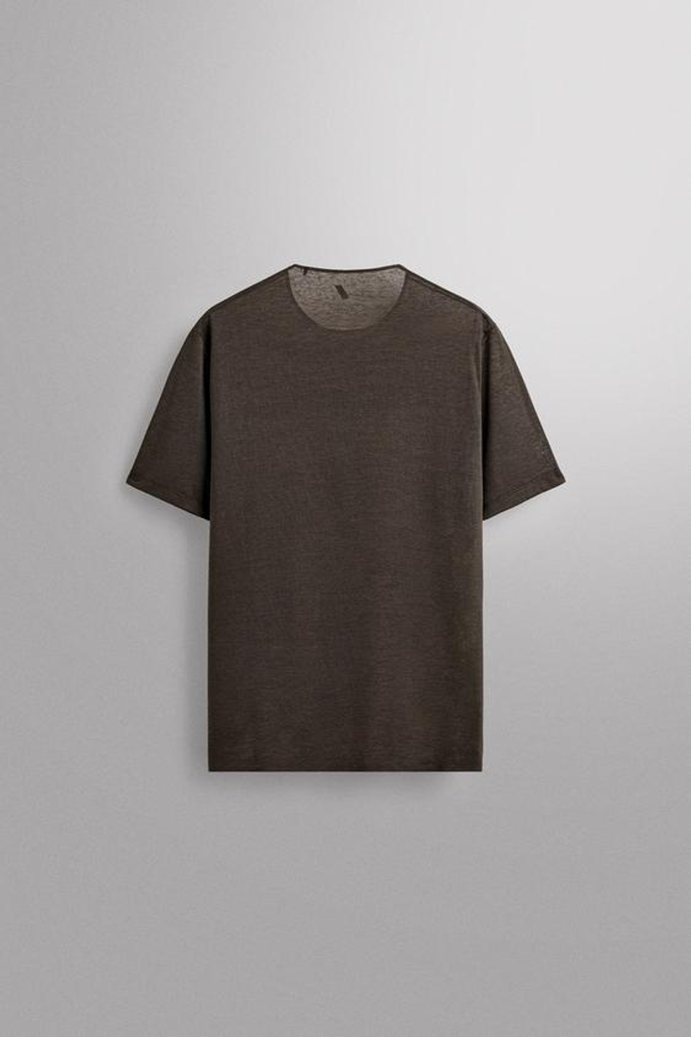 ZARA ЛЕГКАЯ ФУТБОЛКА ДЛЯ БЕГА ИЗ РЕЛЬЕФНОЙ ТКАНИ, МЯГКИЙ ЗЕЛЕНЫЙ
