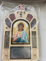 Благословение бизнеса Ангел Хранитель, икона, эмаль 120x82