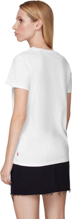 Футболка Levis Levi's Original THE PERFECT TEE LARGE BATWING WHITE GRA white