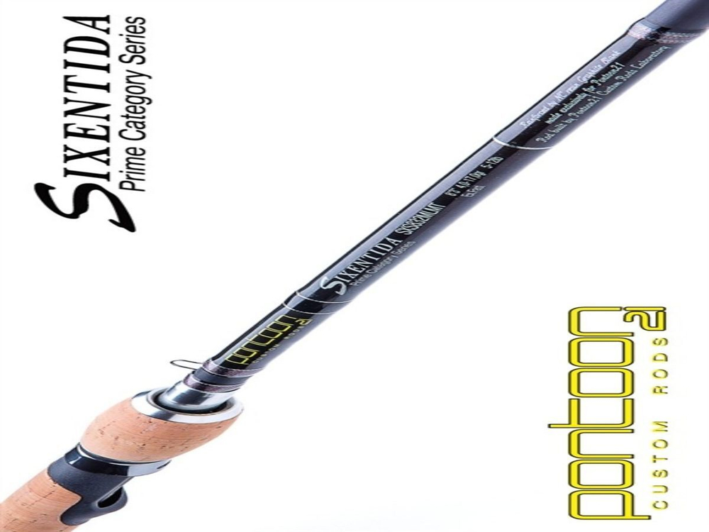 Спиннинг Pontoon21 SIXENTIDA, 244см., 2.0-12.0гр., 5-10Lb., Ex.Fast Fuji K-SIC