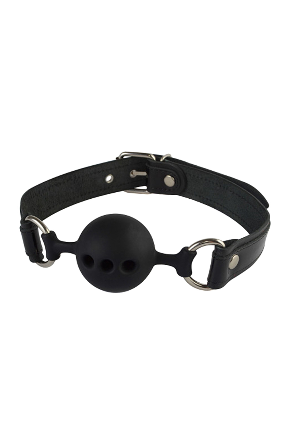 Кляп Sitabella чёрный 4,4 см ремешок черный лак