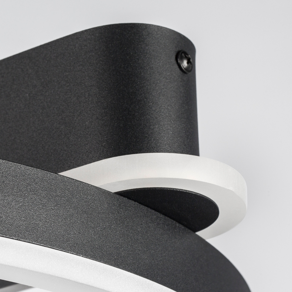 738667 Настенно-потолочный светильник UNDINE 60W LED 2666LM ЧЕРНЫЙ 3000-6000K