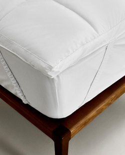Наматрасник Zara Home, хлопок 100%, полиэстер 100%, в полоску, 0067/086
