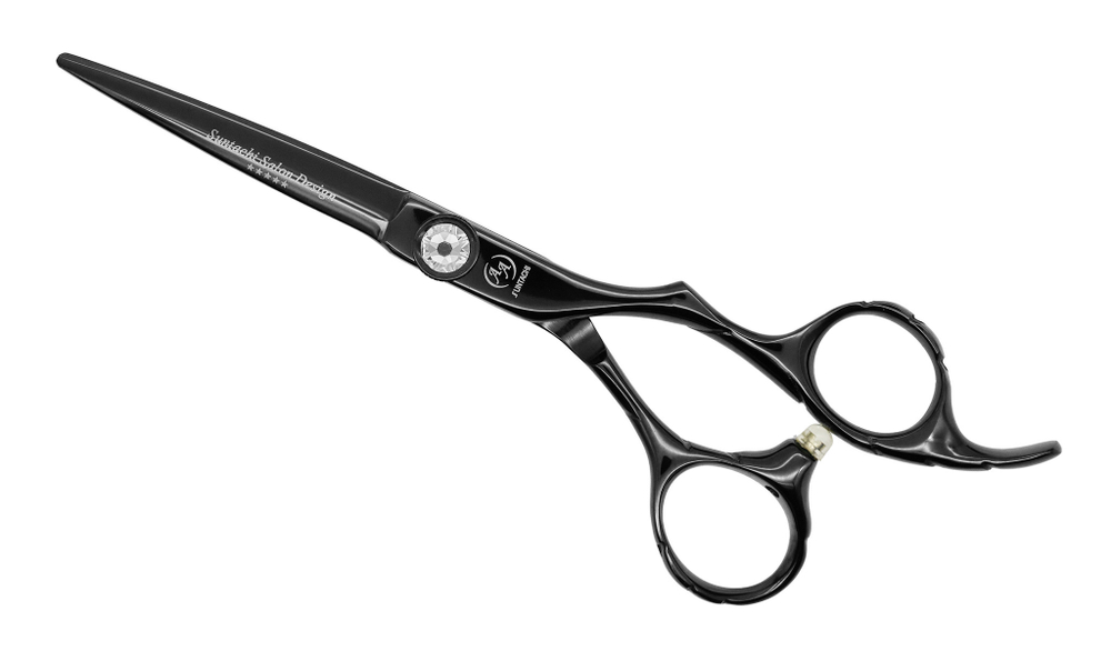 Suntachi Salon Design парикмахерские прямые ножницы ZG-C-60 Black 5+ класс ✅ Оригинал