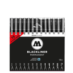 Набор Molotow BLACKLINER Comlete set - 13шт