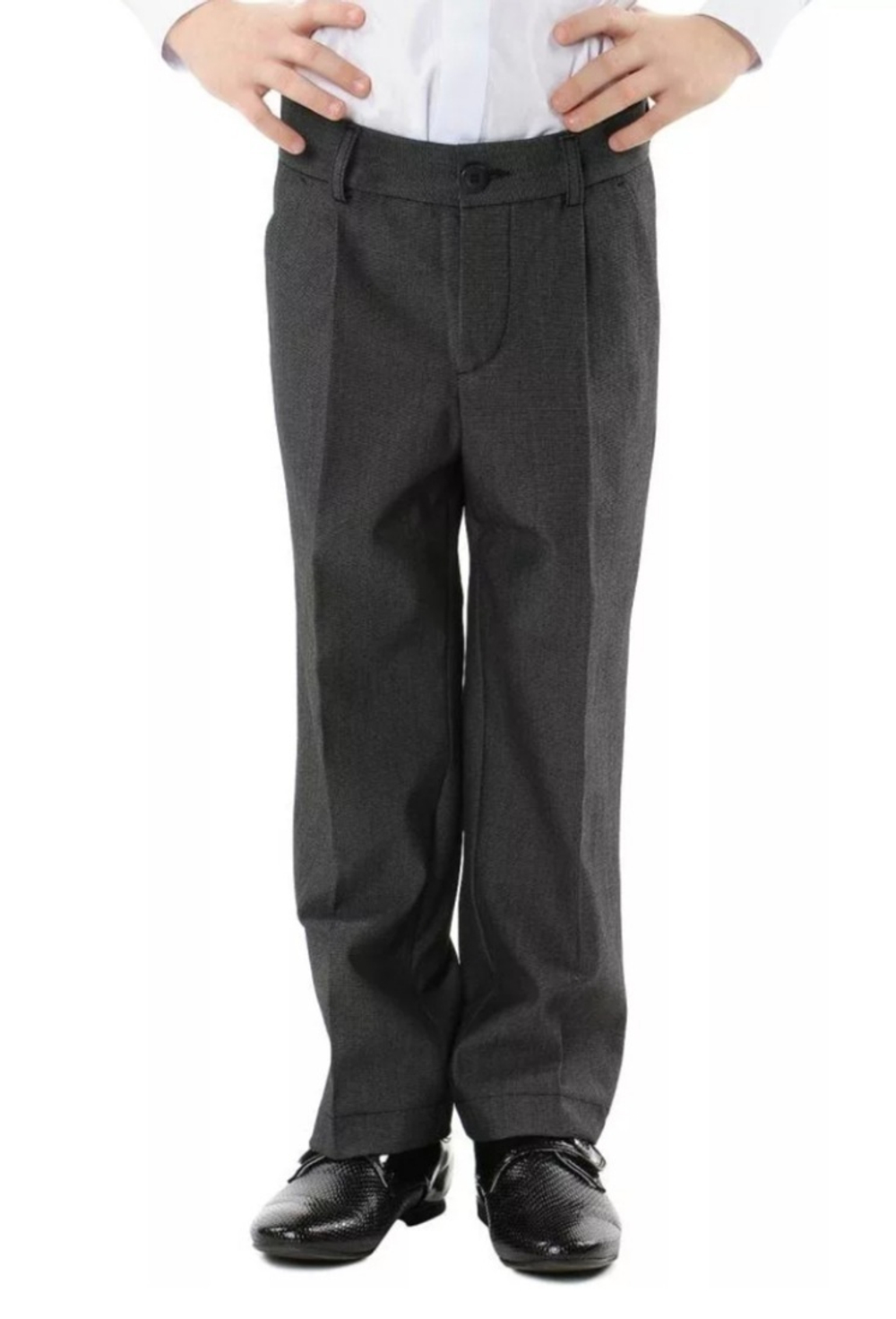 Брюки детские для мальчина мальчиковые школьные для школы классические классика строгие теплые толстые утепленные костюмные костюмка зимние серые тёмно-серые прямые вельвет вельветовые 134  размер