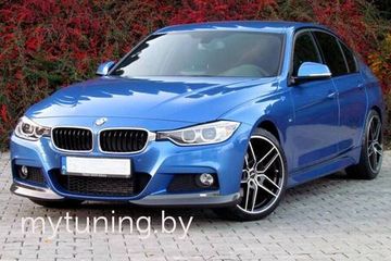 Юбка переднего бампера V.3 для BMW 3 F30/F31 2011-2018 Sedan/Touring