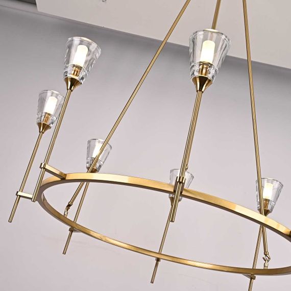 Подвесная люстра Imperium Loft Torche De Verre 75676-22