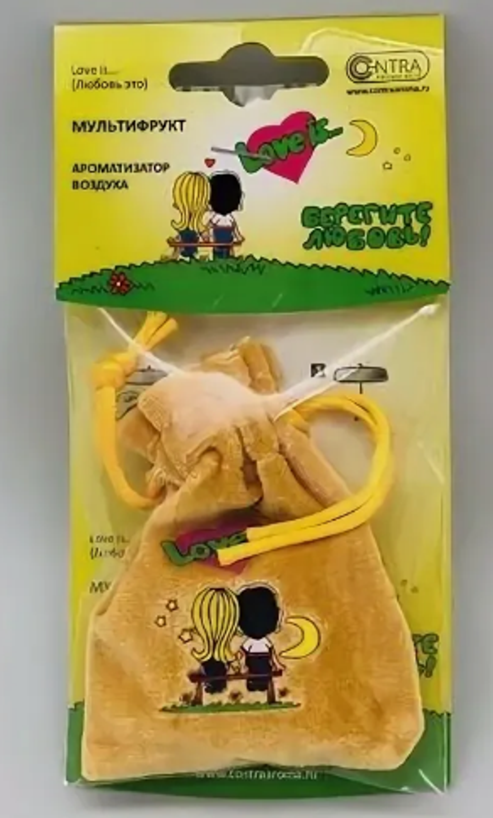 Ароматизатор Мешочек Contra  Love is - (мультифрукт)