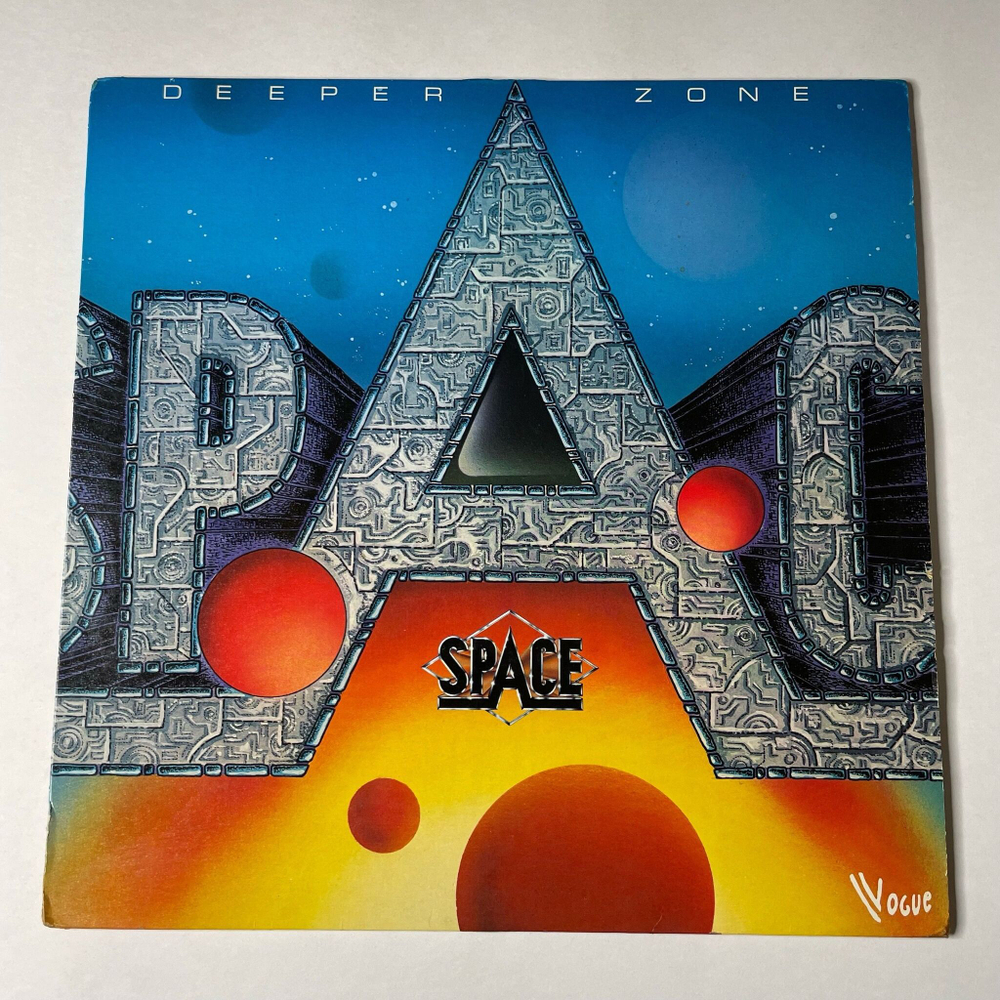 Винтажная виниловая пластинка LP Space Deeper Zone (France 1980)