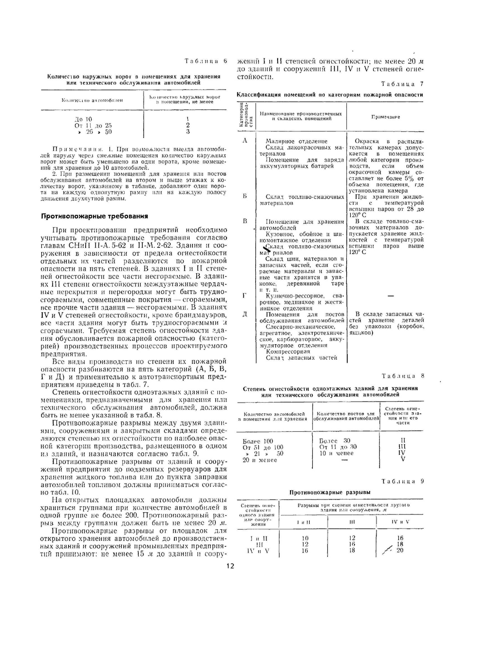 Гаражи и станции технического обслуживания автомобилей. Альбом чертежей | Л.Л. Афанасьев
