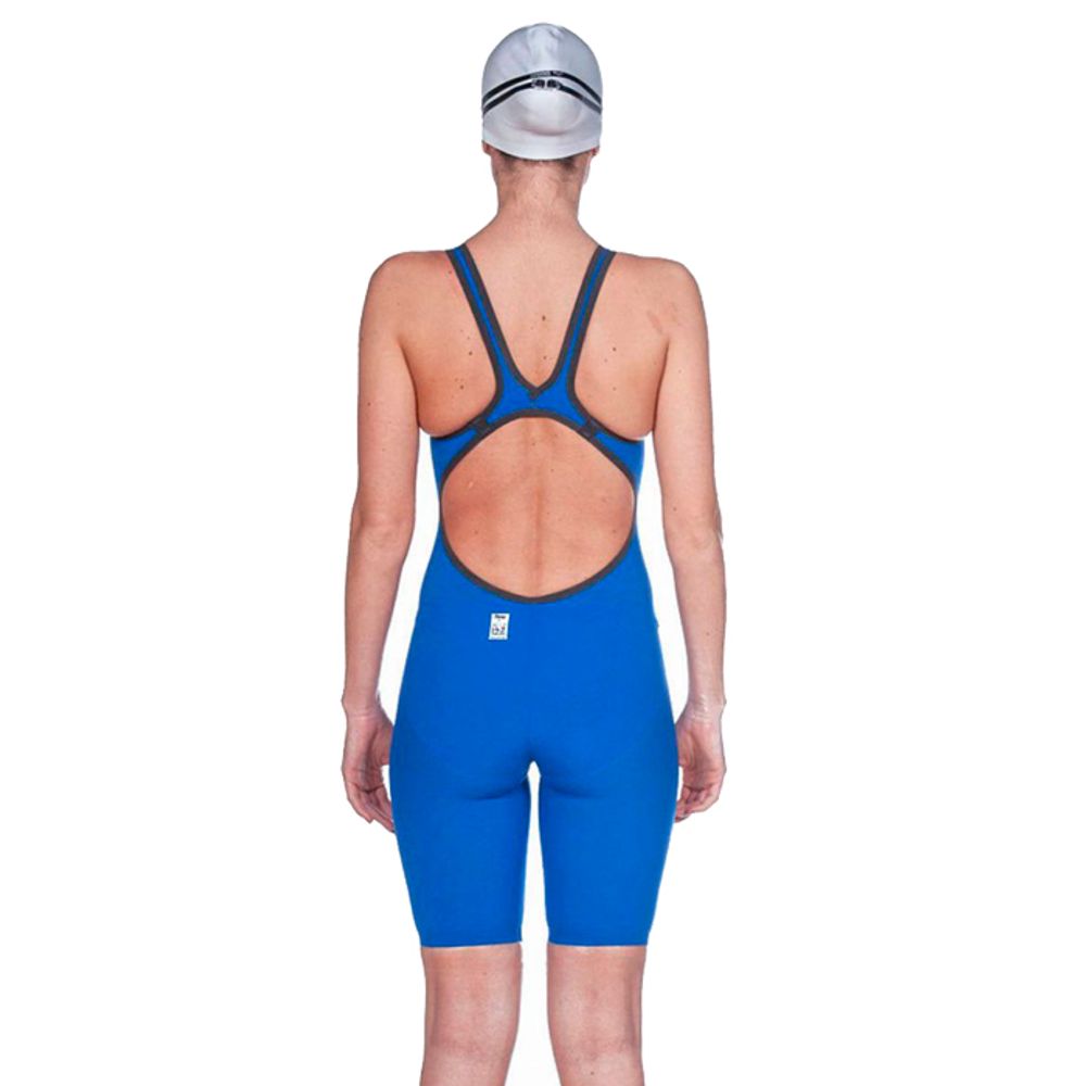 Cтартовый костюм Arena Powerskin Carbon AIR² Open Back electric blue-dark grey-fluo yellow