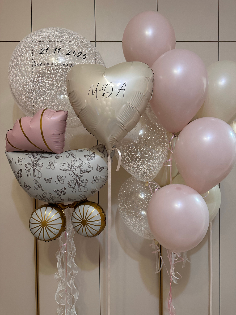 Набор воздушных шаров на выписку