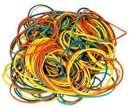 Банковские резинки 200гр, inFormat, d=60мм, цветные