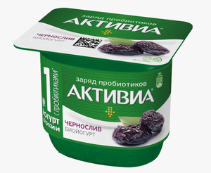 ЙОГУРТ ЧЕРНОСЛИВ 110ГР АКТИВИА
