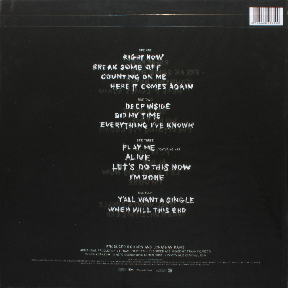 Korn / Take A Look In The Mirror (2LP)