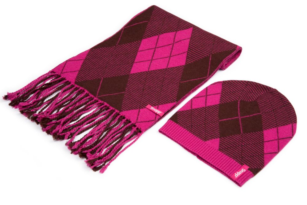 Комплект Snapp: шапка и шарф (ультра синий)