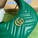 Gucci GG Marmont Half-Moon-Shaped Bag