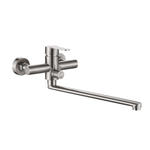 Смеситель для ванны и раковины 35к HB22801 HAIBA див корп L-нос НЕРЖ