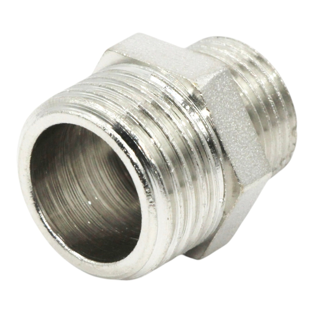 Ниппель TEBO переходной 1/2"x3/8" НР/НР