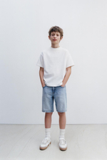 Джинсовые шорты straight fit