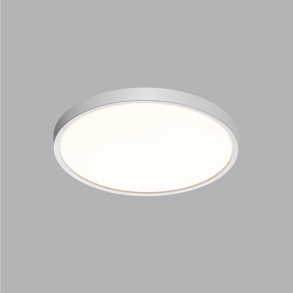 7659/24L MITRA LED SN 551 Светильник пластик/белый LED 24Вт 3000/4000K D300 IP40 ALFA WHITE
