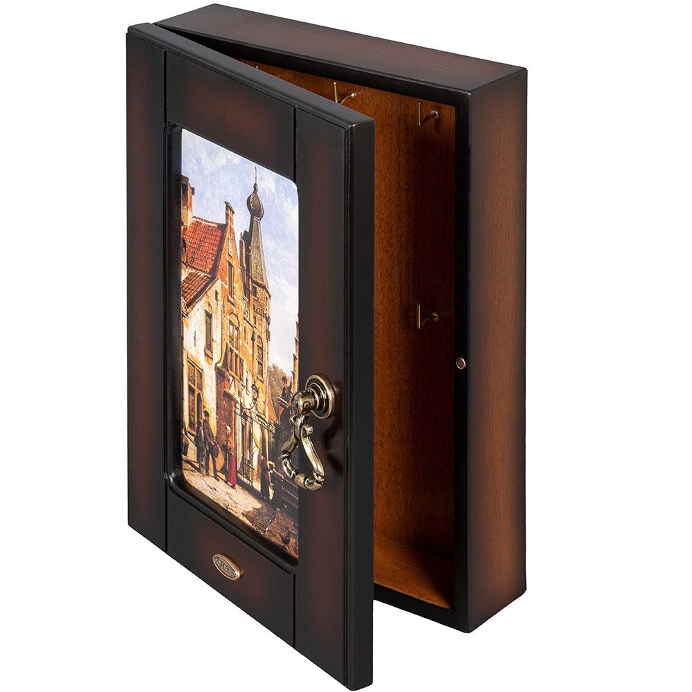 Ключница Семь ключей счастья Орех