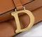 Сумка Dior Saddle с ремнем коричневый