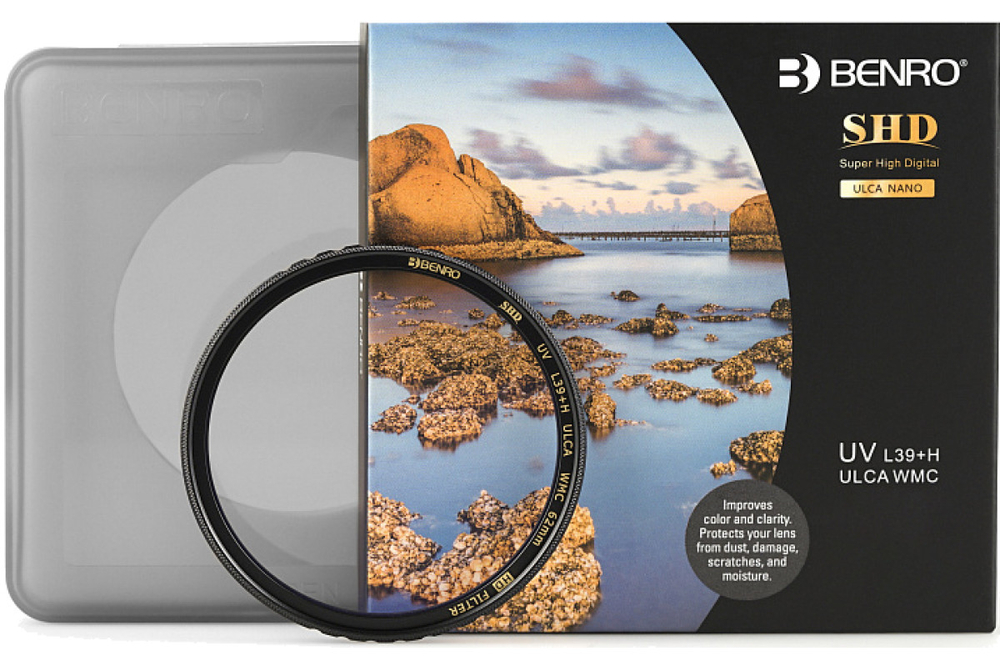 Ультрафиолетовый фильтр Benro SHD UV L39+H ULCA WMC 55mm