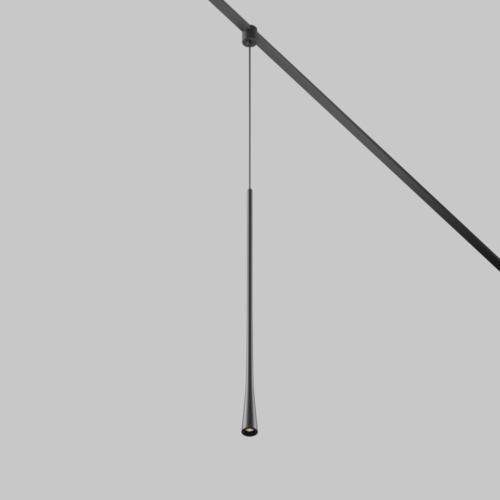 Трековый однофазный светодиодный светильник Maytoni Elasity   TR168-1-7W3K-M-B