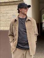 Рубаха "Velvet" бежевая