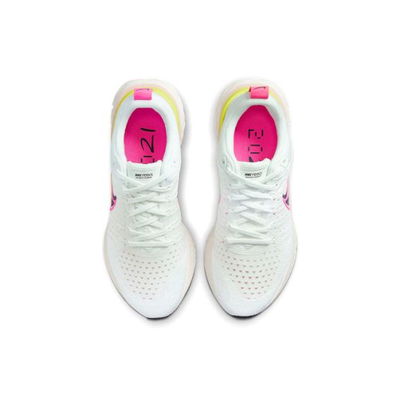 NIKE React Infinity Run Flyknit 2 Белые кроссовки Низкие Женские