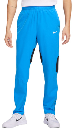 Мужские теннисные штаны Nike Court Advantage Dri-Fit Tennis Pants - небесный