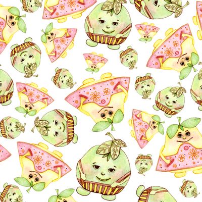 Милые фрукты