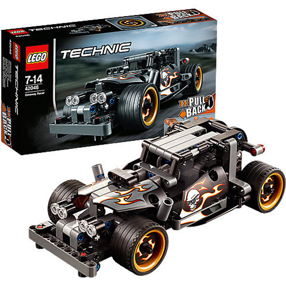 LEGO Technic: Гоночный автомобиль для побега 42046 — Getaway Racer — Лего Техник