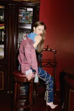 Рубашка The Empty Industry Upcycle Pink