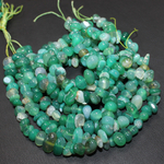 Агат зеленый галтовка