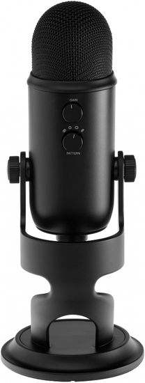 USB-Микрофон Blue Yeti, черный